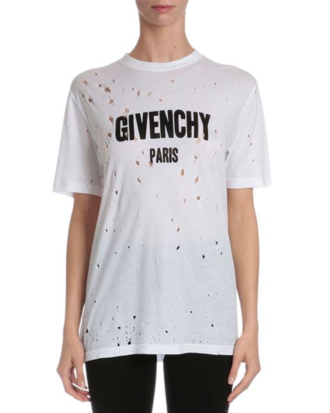 givenchy white shirts|givenchy graphic t shirt.